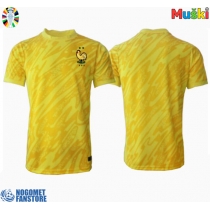 Francuska Golmanski Domaci Dres EP 2024 Kratak Rukav